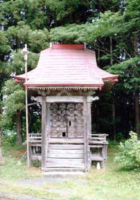 旧八雲神社本殿の写真