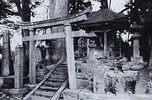 細谷の旧日吉神社の写真