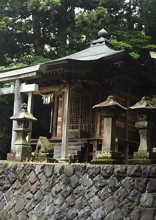 現在の浅間神社の写真