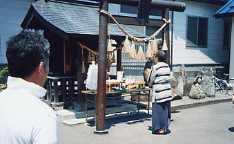 �t���̌�V���R�̔��_�_�Ђ̎ʐ^