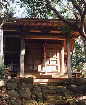 若宮八幡神社拝殿の写真